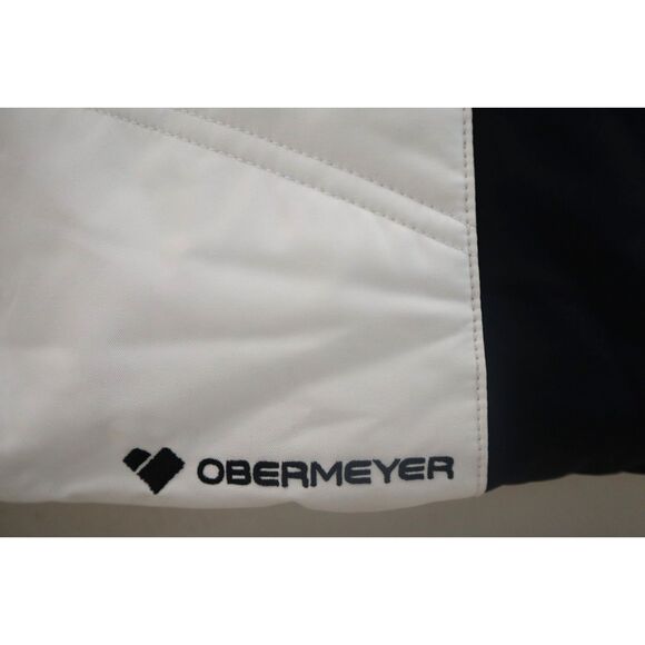 Obermeyer Women's Sz 14 White Tuscany II Insulated Winter Puffer Jacket - Picture 7 of 16